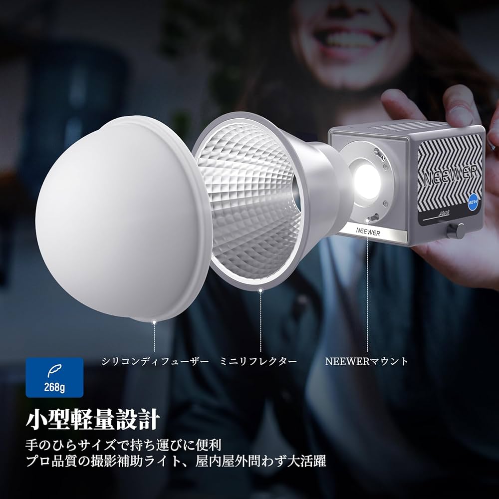 その他 NEEWER HS60B 60W NEEWER HS60B 60W ミニビデオライト – NEEWER.JP